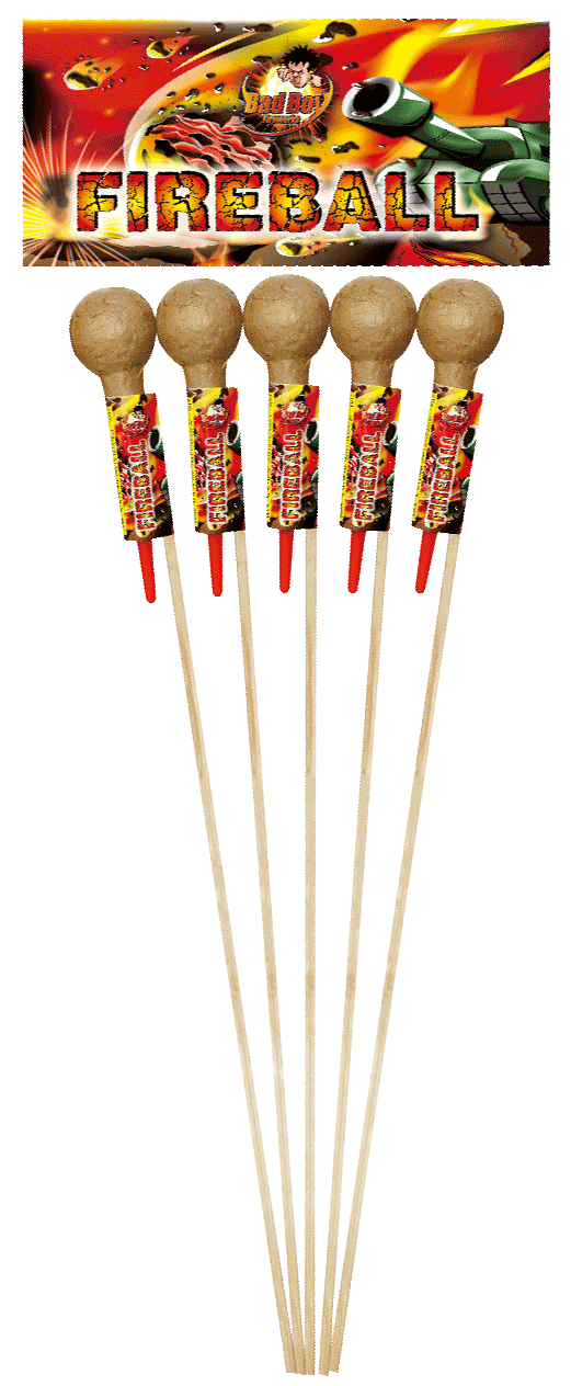 FIREBALL ROCKETS 5 PACK