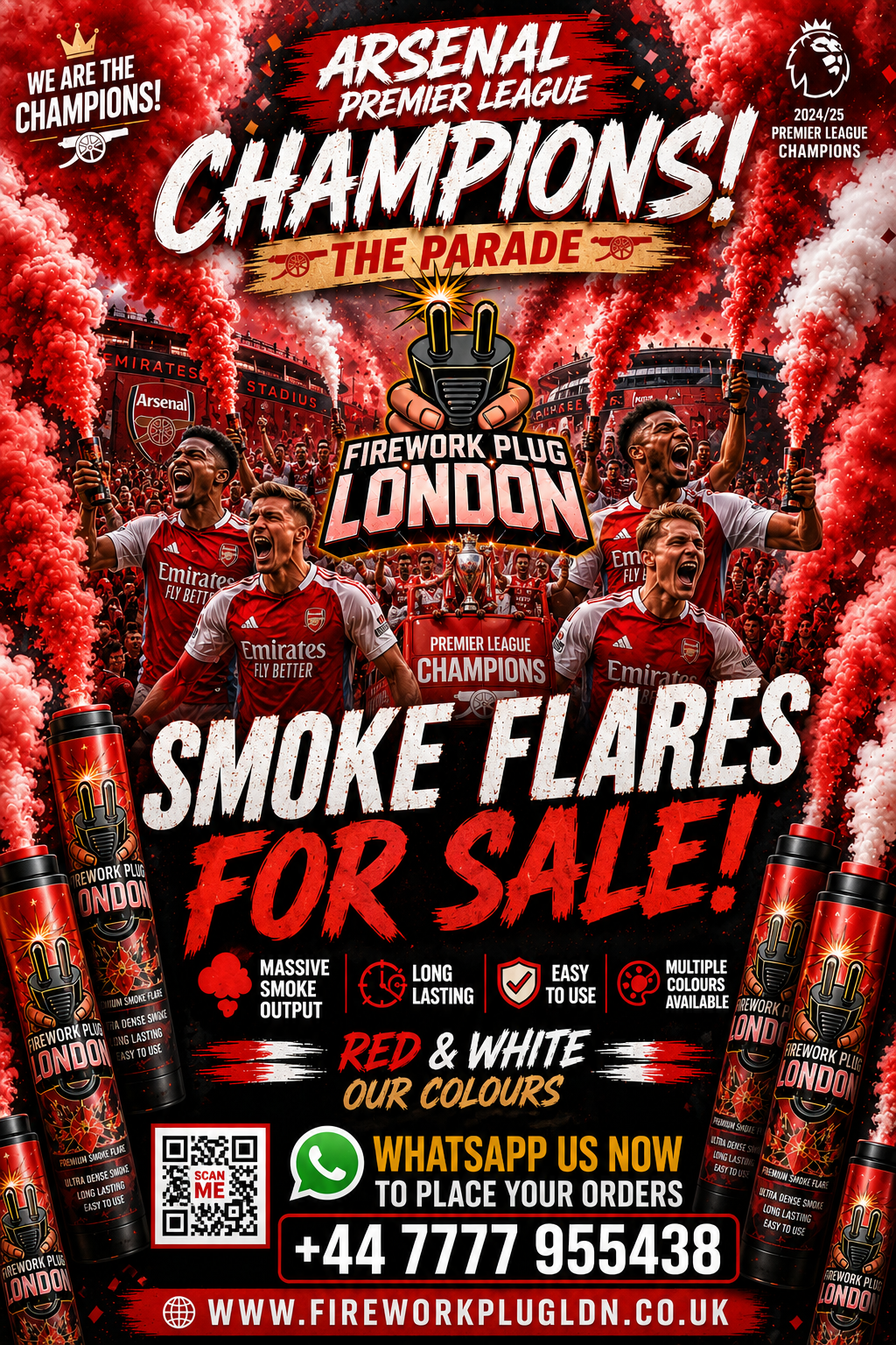 RED SMOKE FLARE