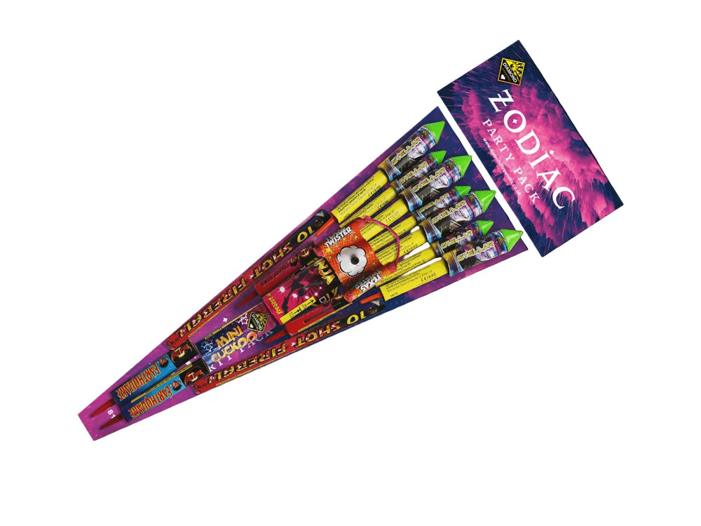 Zodiac Party Pack | 16 Fireworks
